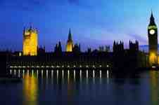 London in the evening
